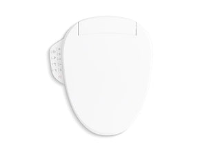 KOHLER 8298-0 PureWash E590 Elongated Bidet Toilet Seat, Heated Bidet, Bidets for Existing Toilets, Nightlight, Self-Cleaning Nozzle, White