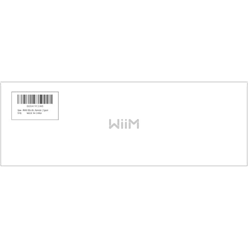 WiiM Ultra Music Streamer & Digital Preamp | 3.5" Touchscreen, Compatible with Google Cast & Alexa, Stream Spotify, Amazon Music, Tidal & More | HDMI ARC, Phono Input & Headphone Output | Space Gray