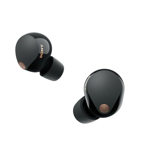 Sony WF-1000XM5 The Best Truly Wireless Bluetooth Noise Canceling Earbuds & in-Ear Headphones with Alexa Built-in, Black