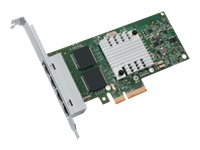 Intel Ethernet Server Adapter I340-T4 - Network adapter - PCI Express 2.0 x4 low profile - Ethernet, Fast Ethernet, Gigabit Ethernet - 10Base-T, 100Base-TX, 1000Base-T - 4 ports (pack of 5) OEM GETH I340 SVR NIC 4PT PCIE RJ45 VT ISCSI Manufacturer Part Nu