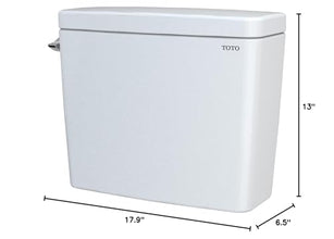 TOTO Drake 1.6 GPF Toilet Tank with WASHLET+ Auto Flush Compatibility, Cotton White - ST776SA#01