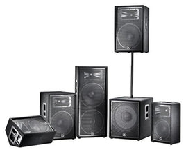 JBL Professional JRX215 Portable, Passive 2-way Sound Reinforcement, DJ, Pro Audio PA Speaker, Loudspeaker System, 15 inch, Black