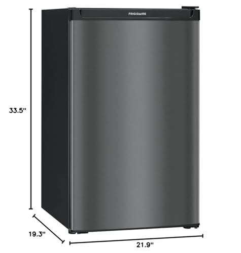 Frigidaire FRPA4423AU 4.4 Cu. Ft. Compact Refrigerator Black Stainless Steel