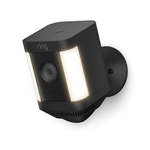 Like-New Ring Spotlight Cam Plus, Battery | Two-Way Talk, Color Night Vision, and Security Siren (2022 release) - Black