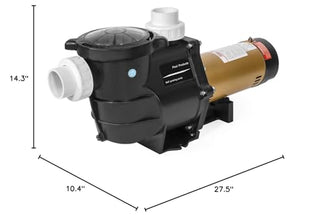 XtremepowerUS 2HP In-Ground Swimming Pool Pump Variable Speed 2