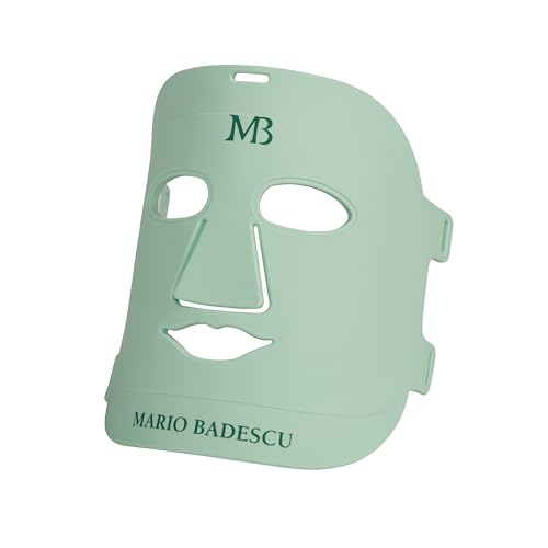 Mario Badescu Flexible LED Therapy Mask with 7 Light Colors and NIR Red Light Therapy for Face, 62 LED Lights for Gentle, Non-Invasive Facial Skin Care, Firms, Brightens & Refines Complexion