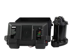 Wayne ESP25 Upgraded 12-Volt Battery Backup System, Black