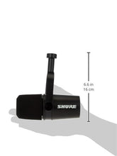 Shure MV7X Microphone - XLR Only Pro Quality Dynamic Mic for Podcasting & Vocal Recording, Voice-Isolating Technology, All Metal Construction, Mic Stand Compatible, Optimized Frequency - Black