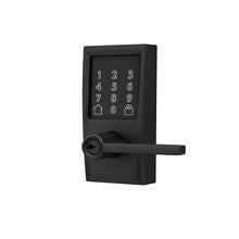 Schlage FE789WBCEN622LAT Encode Century WiFi Latitude Lever Smart Keyless Entry Touchscreen Door Lock, Matte Black