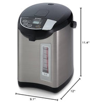 Tiger PDU-A40U Electric Water Boiler and Warmer (135 oz, Black)