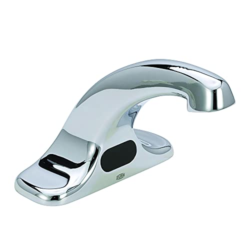 Zurn Z6915-XL AquaSense Centerset Sensor Faucet with 0.5 GPM Aerator and 4-in. Deck-Mount Spout, Chrom