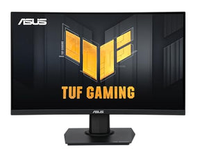 ASUS TUF Gaming 24” (23.6 inch viewable) Curved Monitor (VG24VQER) – FHD, 180Hz, 1ms, DCI-P3 90%, Extreme Low Motion Blur Sync, FreeSync, Shadow Boost, Eye Care, DisplayWidget Center, 3yr Warranty