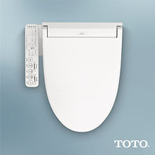 TOTO SW3074#01 WASHLET C2 Electronic Bidet Toilet Seat with PREMIST and EWATER+ Wand Cleaning, Elongated, Cotton White