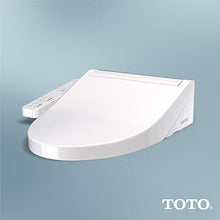 TOTO WASHLET KC2 Electronic Bidet Toilet Seat with Heated Seat and SoftClose Lid, Elongated, Cotton White - SW3024#01, KC2Elongated