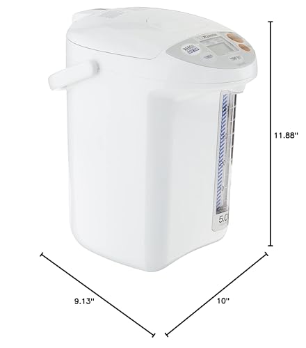 Zojirushi CD-LFC50 Panorama Window Micom Water Boiler and Warmer (169-ounce, 5.0-Liter, White)