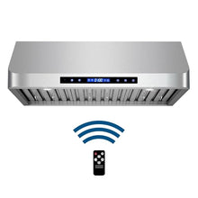 COSMO COS-QS75 30 in. Haven Collection 500 CFM Ducted Under Cabinet Range Hood, Touch Controls, LED Lights, Stainless Steel