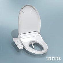 TOTO WASHLET KC2 Electronic Bidet Toilet Seat with Heated Seat and SoftClose Lid, Elongated, Cotton White - SW3024#01, KC2Elongated