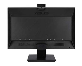 ASUS BE24EQK 23.8” Business Monitor with 1080P Full HD IPS, Eye Care, DisplayPort HDMI, Frameless, Built-in Adjustable 2MP Webcam, Mic Array, Stereo speaker, Video Conference,BLACK