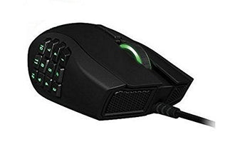 Razer RZ01-01050100-R3M1 Naga Left-Handed - Ergonomic MMO Gaming Mouse with 12 Programmable Thumb Buttons - 8,200 Adjustible DPI