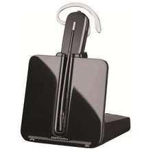 Plantronics - CS540 Wireless DECT Headset with Lifter (Poly) - Single Ear (Mono) Convertible (3 wearing styles) - Connects to Desk Phone - Noise Canceling Microphone