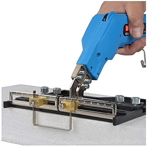 200W Electric Hot Knife Foam Cutter Tool with Blades 6" & 8" Straight Blades