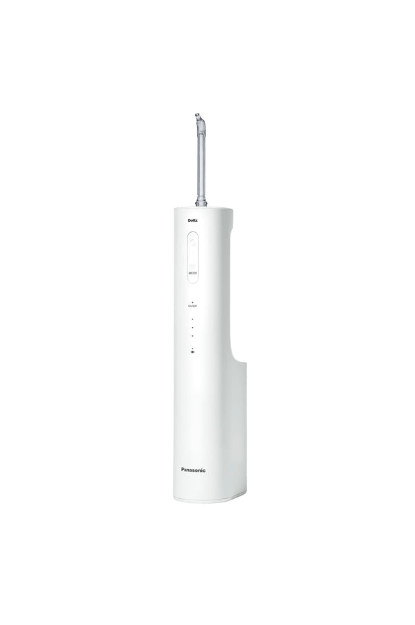 Panasonic EW-NJ80-W Oral Washer, Jet Washer, Nano Cleansing Water Flow, Waterproof, Cordless, White