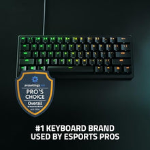 Razer Huntsman V3 Pro Mini 60% Esports Gaming Keyboard: Analog Optical Switches - Razer Snap Tap - Rapid Trigger - Adjustable Actuation - Dual-Purpose Mod Keys - Doubleshot PBT Keycaps - Black