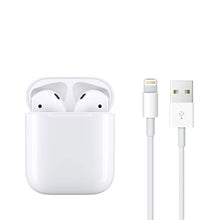 Apple AirPods Wireless Ear Buds, Bluetooth Headphones with Lightning Charging Case Included, Over 24 Hours of Battery Life, Effortless Setup for iPhone