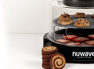 NUWAVE Oven Pro Plus with Stainless Steel Extender Ring