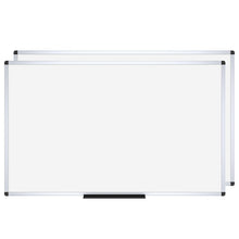 VIZ-PRO Dry Erase Board/Whiteboard, Non-Magnetic, Pack of 2, 6' x 4', Wall Mounted Board for School Office and Home