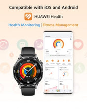 HUAWEI Watch GT 5 46mm Smartwatch, up to 14 Days Battery Life, All New Running and Cycling Sports Smart Watch, Sharp Edged Design, Health Tracking, Compatible with iOS and Android, Black.