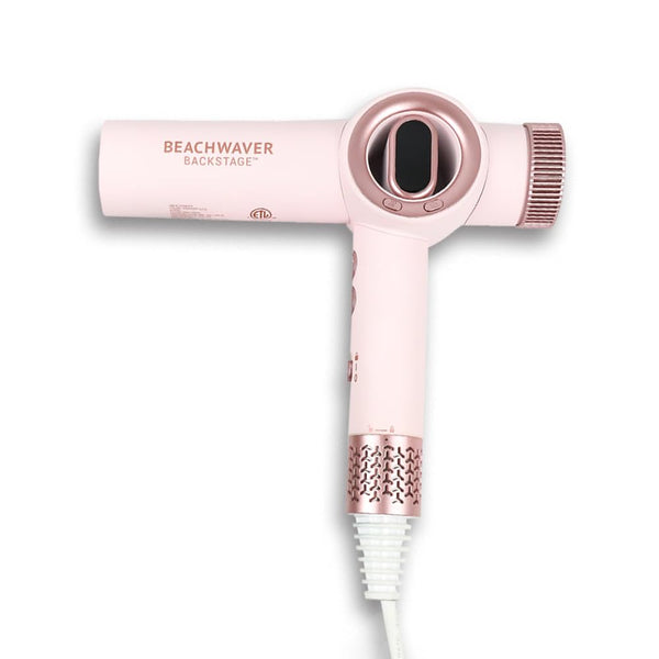 The Beachwaver Co. Backstage Hair Dryer - Pink Rosegold | Hair Styling Tools, Lightweight & Portable Blow Dryer | BWBSD02