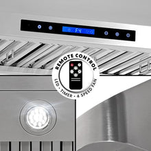 COSMO COS-QS75 30 in. Haven Collection 500 CFM Ducted Under Cabinet Range Hood, Touch Controls, LED Lights, Stainless Steel