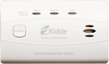 Kidde Carbon Monoxide Detector with 10-Year Battery, 3 LED Lights & Alarm Memory, 6 Pack