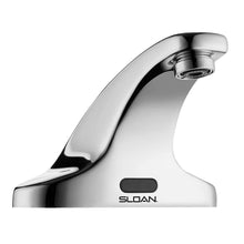 Sloan SF-2300 Sensor Activated Touch-Free Faucet, Commercial Grade with Mounting Hardware - 0.5 GPM Hardwired-Powered Deck-Mounted Mid Body, Polished Chrome Finish, 3362116