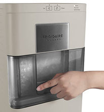 Frigidaire Nugget Ice Maker, Countertop Ice Machine with Transparent Window, Sonic Ice Maker with 44 lbs. Capacity, Auto Self Cleaning Ice Maker Machine, 2.0 Gen, Cream - 16.75D x 11.75W x 20.25H