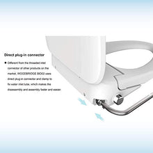 WOODBRIDGE Elongated Smart Bidet Toilet Seat, Electronic Advanced Self Cleaning, SoftClose Lid, Automatic Deodorization, Model: BID 02, WHITE, Model Number: BID-02