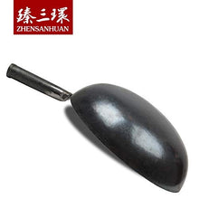 ZhenSanHuan Chinese Hand Hammered Iron Woks and Stir Fry Pans, Non-stick, No Coating, Less Oil, 章丘铁锅，Carbon Steel Pow (seasoned 36CM)