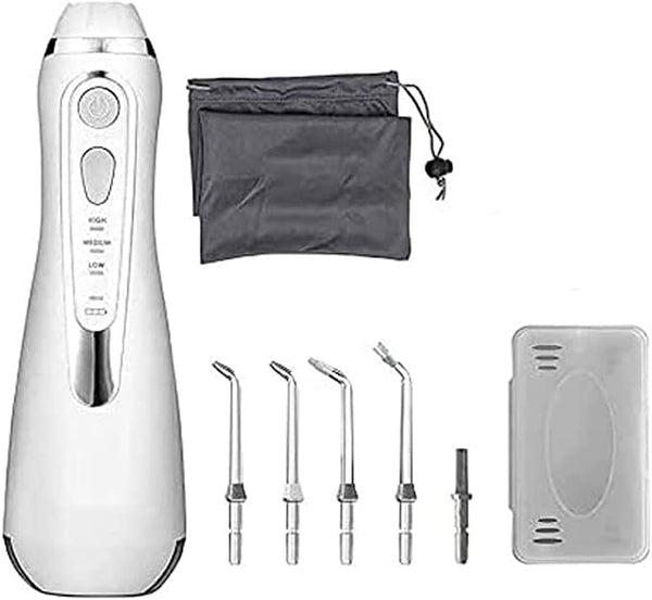 ELORES Water Flosser Professional for Teeth, Gums, Braces, Dental Care, Dental Oral Irrigator, Portable and Rechargeable IPX7,Water Teeth Cleaner Picks for Home Travel