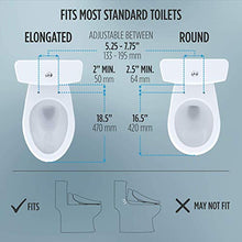 TOTO SW3083#01 WASHLET C5 Round Electronic Bidet Toilet Seat, C5Round, Cotton White