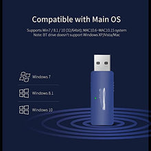 WEIWO Compatible 4.2 Dongle 1300Mbps for PC Desktop Laptop 5GHz +2.4G Network Adapter Card