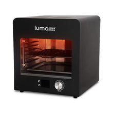 Luma Electric Steak Grill, Portable Indoor Countertop Oven with Griddle, Smokeless Electric Infrared Grill, Heats up to 1450 Degrees, BBQ, Grill, Toast, and Broil Chicken, Beef, Pork, and Vegetables