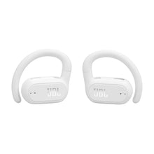 JBL SoundGear Sense - True Wireless Open-Ear Headphones, OpenSound Technology, Splash and dust Resistant, 4 mics for Crisp, Clear Calls, Up to 24 Hours of Battery Life, Plus Speed Charge (White)