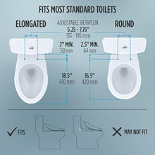 TOTO SW3074#01 WASHLET C2 Electronic Bidet Toilet Seat with PREMIST and EWATER+ Wand Cleaning, Elongated, Cotton White