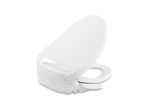 KOHLER 18751-0 PureWash E525 Elongated Warm Water Bidet Toilet Seat, Electric Bidets for Existing Toilets, Adjustable Bidet Sprayer, White