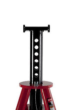 Sunex 1310 10-Ton Medium Height Pin Type Jack Stands, Pair, Red