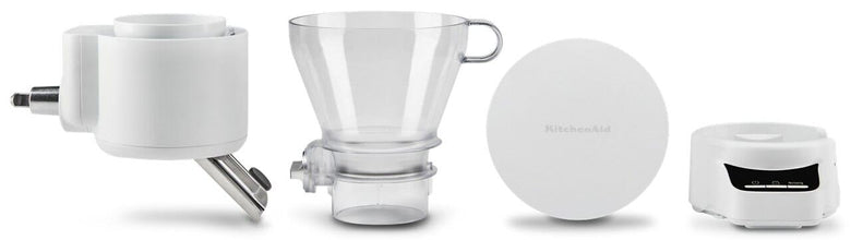 KitchenAid KSMSFTA Sifter + Scale Attachment, 4 Cup, White