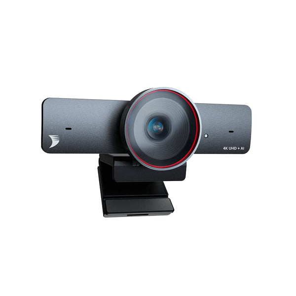 WYRESTORM 4K Webcam with AI Tracking, 120° FOV Wide Angle, Auto Framing, 90fps, 8X Digital Zoom, Dual AI Noise-canceling Mics, Video Conference Room Camera, Zoom Certified, Works for Microsoft Teams