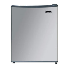 Magic Chef Energy Star Mini Refrigerator, Small Refrigerator for Office, Apartment, or Dorm, Stainless-Steel Finish, 2.4 Cubic Feet