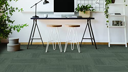 Mohawk Elite 24" x 24" Berber (Loop pile), 0.1" Pile Height, Carpet Tile, Nylon Fiber, Sandpiper Color, (24 Tiles), (96 sqft/carton)